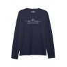ÜNİSEKS BİSİKLET YAKA JUST CYCLING NAKIŞLI LACİVERT SWEAT SHIRT