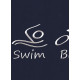 ÜNİSEKS BİSİKLET YAKA SWIM BIKE RUN NAKIŞLI LACİVERT SWEAT SHIRT