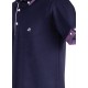 Polo yakalı kısa kol patletli t-shirt