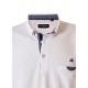Polo yaka kısa cepli kol apoletli t-shirt