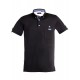 Polo yaka kısa cepli kol apoletli t-shirt