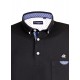 Polo yaka kısa cepli kol apoletli t-shirt