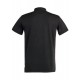Polo yaka kısa cepli kol apoletli t-shirt