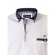 Polo yaka cepli kısa kol t-shirt