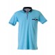 Polo yaka cepli kısa kol t-shirt