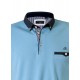 Polo yaka cepli kısa kol t-shirt