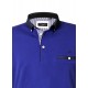 Polo yaka cepli kısa kol t-shirt