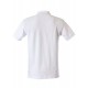 Polo yaka, yakası nakışlı kısa kol t-shirt