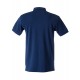 Polo yaka, yakası nakışlı kısa kol t-shirt