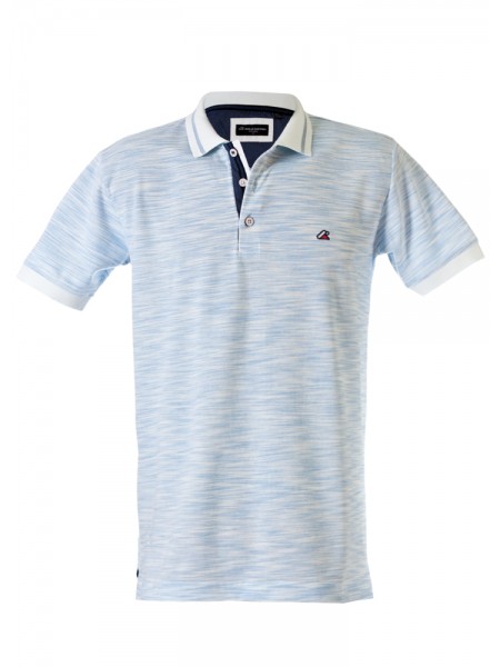 Polo yaka, iki renkli özel pike t-shirt