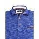 Polo yaka, iki renkli özel pike cepli t-shirt