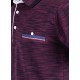 Polo yaka, iki renkli özel pike cepli t-shirt