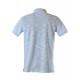 Polo yaka, iki renkli özel pike nakışlı t-shirt