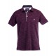 Polo yaka, iki renkli özel pike nakışlı t-shirt
