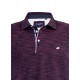 Polo yaka, iki renkli özel pike nakışlı t-shirt