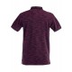 Polo yaka, iki renkli özel pike nakışlı t-shirt