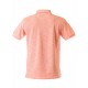Polo yaka, iki renkli özel pike nakışlı t-shirt
