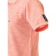Polo yaka, iki renkli özel pike nakışlı t-shirt