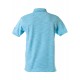 Polo yaka, iki renkli özel pike nakışlı t-shirt