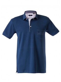 5 ADET ASORTI Polo yaka, yakası nakışlı, cepli kısa kol t-shirt
