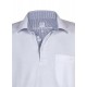 Gömlek yakalı manşetli uzun kol t-shirt