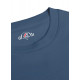 ÜNİSEKS BİSİKLET YAKA HUSH BASKILI İNDİGO MAVİ SWEAT SHIRT