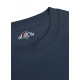 ÜNİSEKS BİSİKLET YAKA HUSH BASKILI KOYU İNDİGO MAVİ SWEAT SHIRT