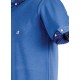 Polo yakalı kısa kol patletli t-shirt