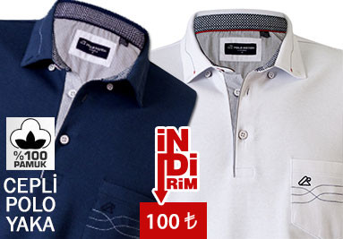 Özel Tasarım Nakışlı Polo Yaka T-shirt